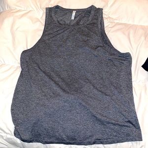 Fabletics - Heather gray muscle tee